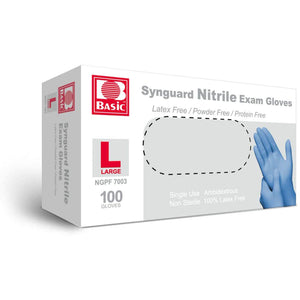 Nitrile Gloves – Large – 100 Per Box