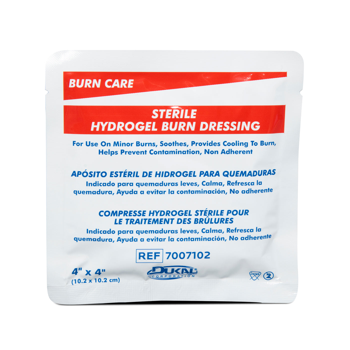 Sterile Burn Dressing 4″ x 4″, Dukal, 7007102