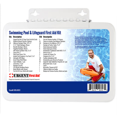 Swimming Pool & Lifeguard First Aid Kit – Metal