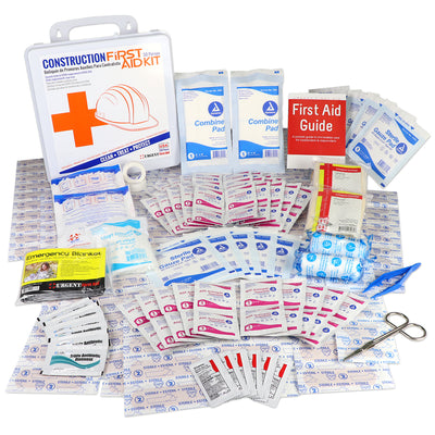 Bilingual OSHA Contractors First Aid Kit, 238 pieces